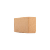 Maya Shanti Yoga Cork Yoga Block on a white background.