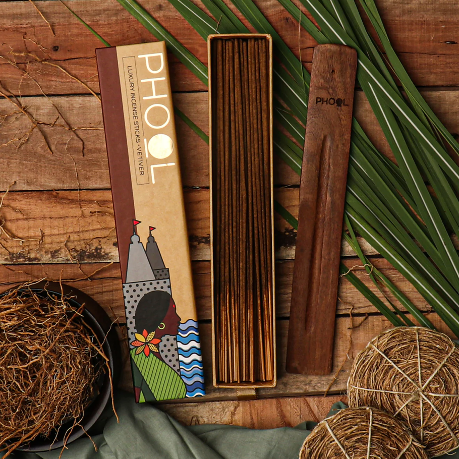 Phool Vetiver Incense Sticks by Maya Shanti Yoga