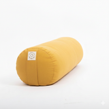 MSY Large Round Buckwheat Bolster - Mustard