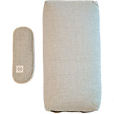 An MSY Unwinding Bundle pillow on a white surface.