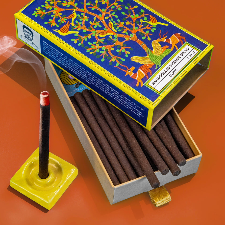 Phool Oudh Bambooless Incense sticks by Maya Shanti Yoga 