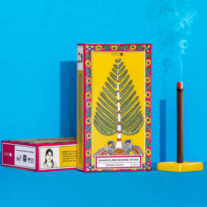 Phool Nagchampa Bambooless Incense sticks by Maya Shanti Yoga 