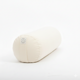 MSY Large Round Buckwheat Bolster - Snow White